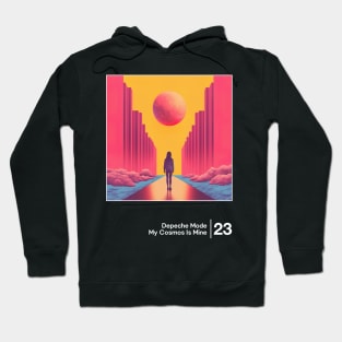 My Cosmos Is Mine / Minimal Style Graphic Artwork Hoodie